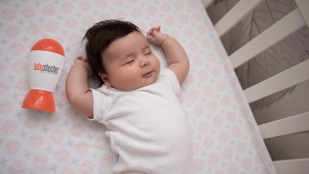 Portable baby shusher for peaceful baby sleep